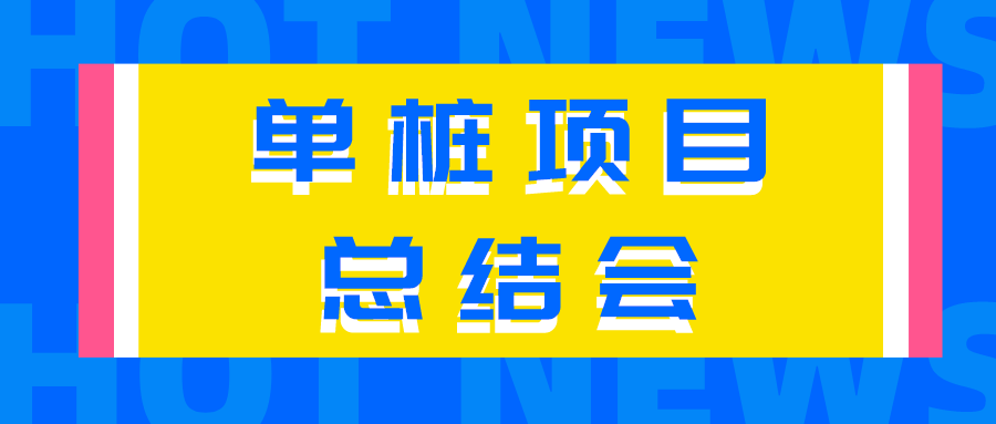 【总结经验不足，来日再创佳绩】公司召开首套单桩项目总结会